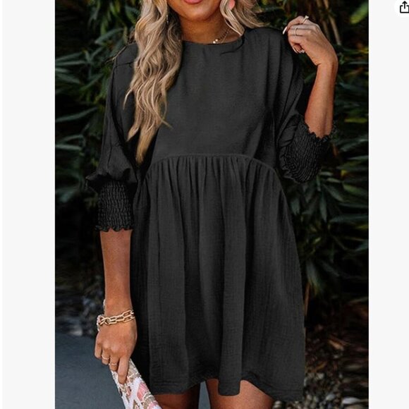 Elegant Black Women's Dress - NWOT - S - Picture 5 of 13